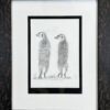 Image of framed Meerkats by Jacqueline Kamio