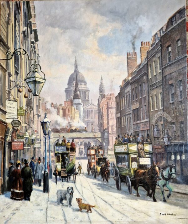 Ludgate Hill in 1890
