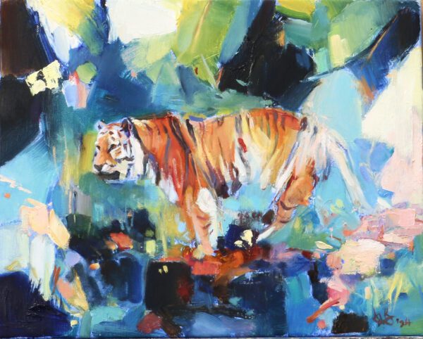 #WAY24MAIN12 Davina Bosanquet - Tiger Stripes