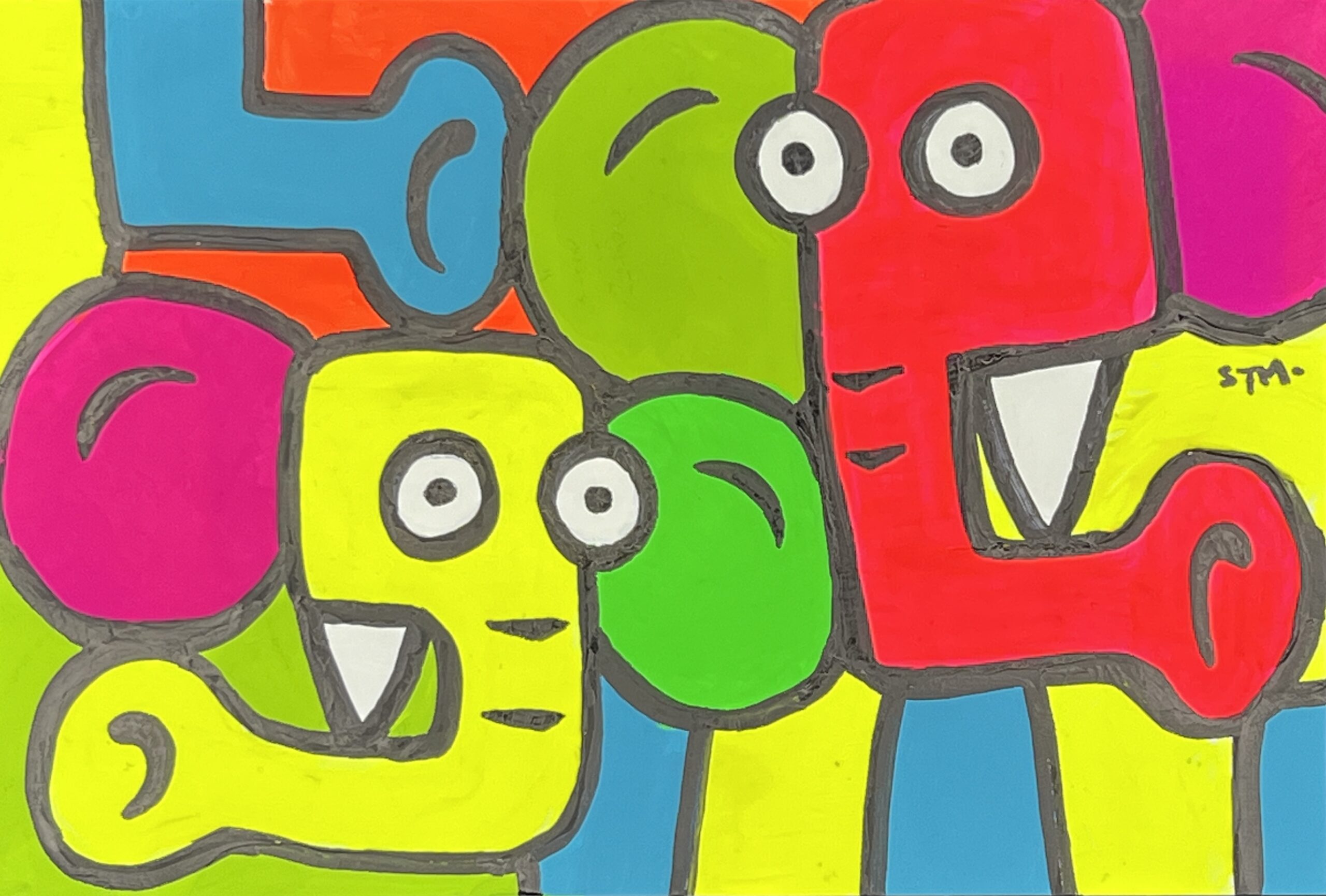 WAY Sketch for Wildlife 2022 - Elephants 1 by Shoji Terada