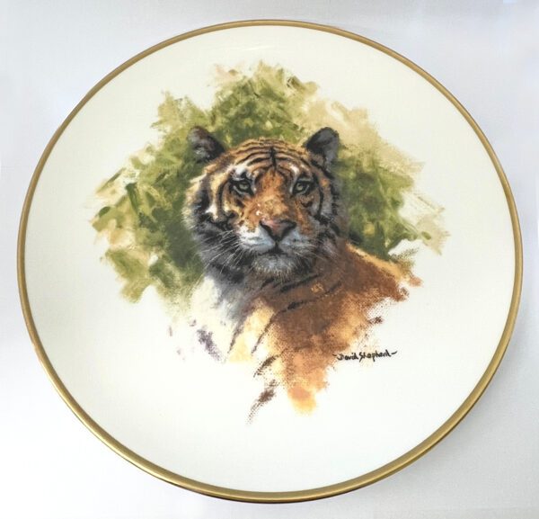Tiger - Large Wedgwood Plate