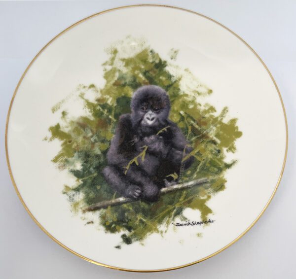 Baby Gorilla - Small Wedgwood Plate