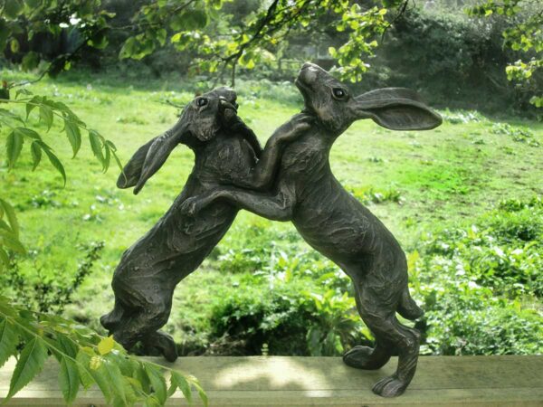 Boxing Hares