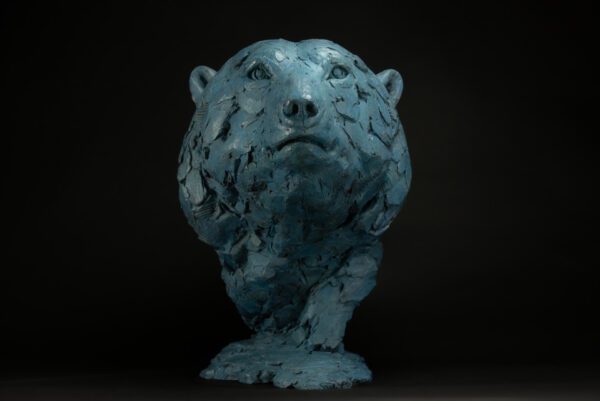 Glacier Polar Bear Portrait