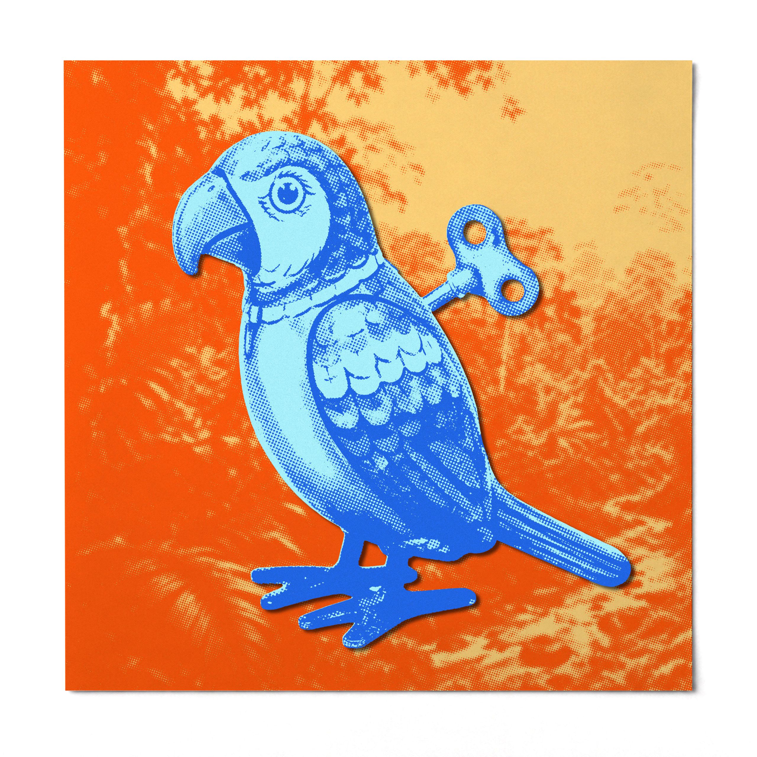 Wind-up Parrot