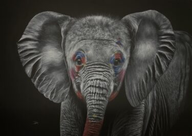 Jia Ying Khor - Stolen Innocence - 59 x 42 - drawing