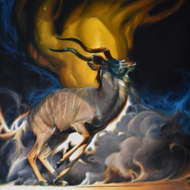 Nicolas Planson - Escape Game - 100 x 100 - painting