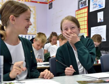 Children in classroom