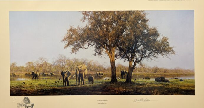 Image of Luangwa Evening by David Shepherd