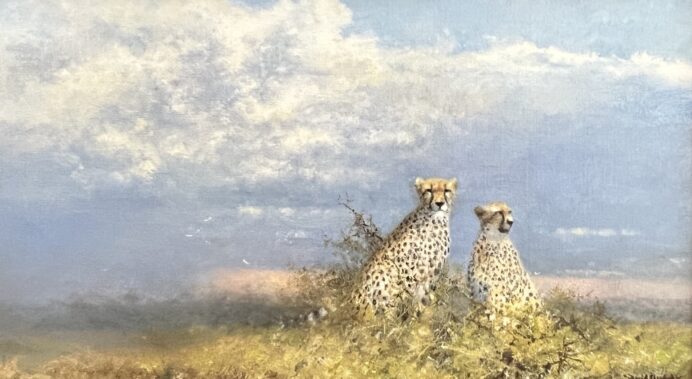 Image of Stormy Skies over the Serengeti by David Shepherd